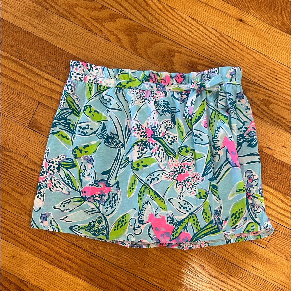 Lilly Pulitzer Vibrant Floral Skort
